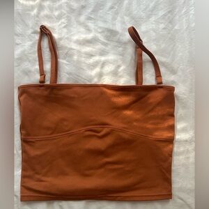 Rust Brown Strapless Top
Well being + being well